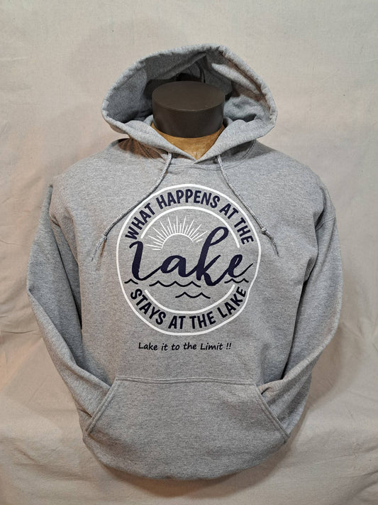 What Happens At the Lake Stays At the Lake Men's Sweatshirt