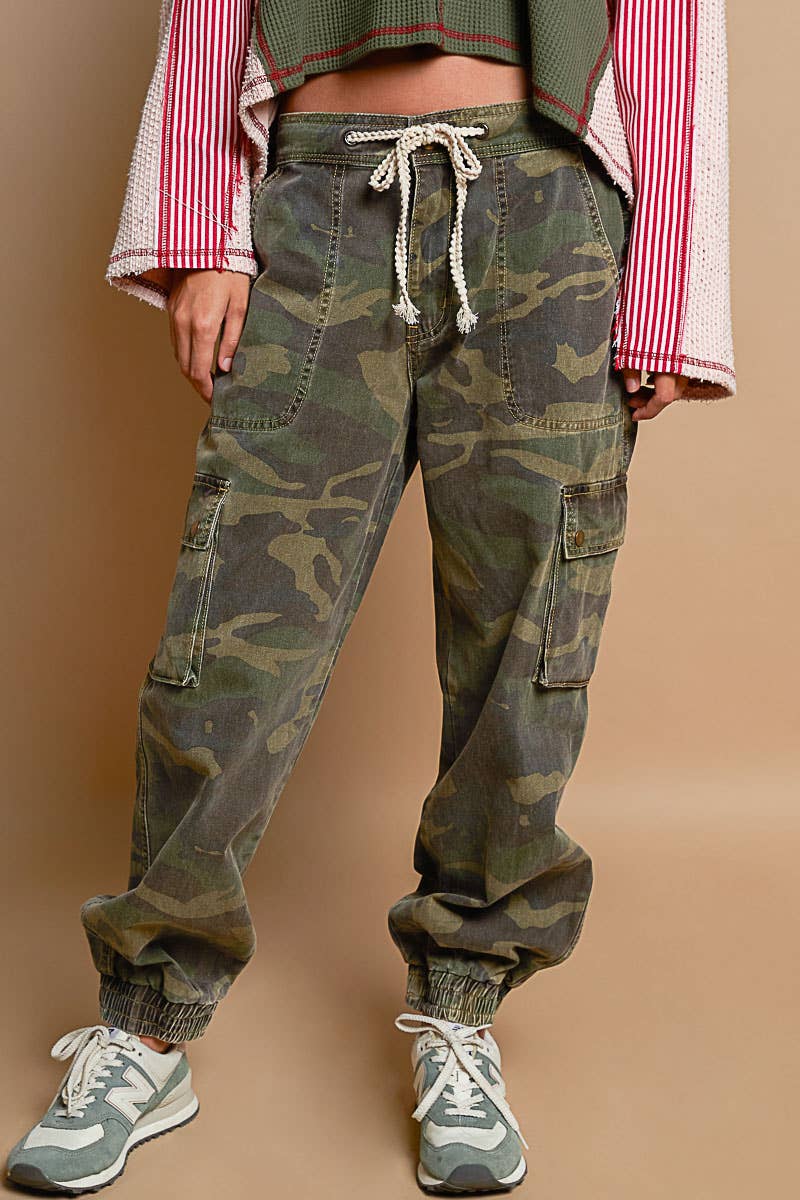 Whitney Camo Jogger