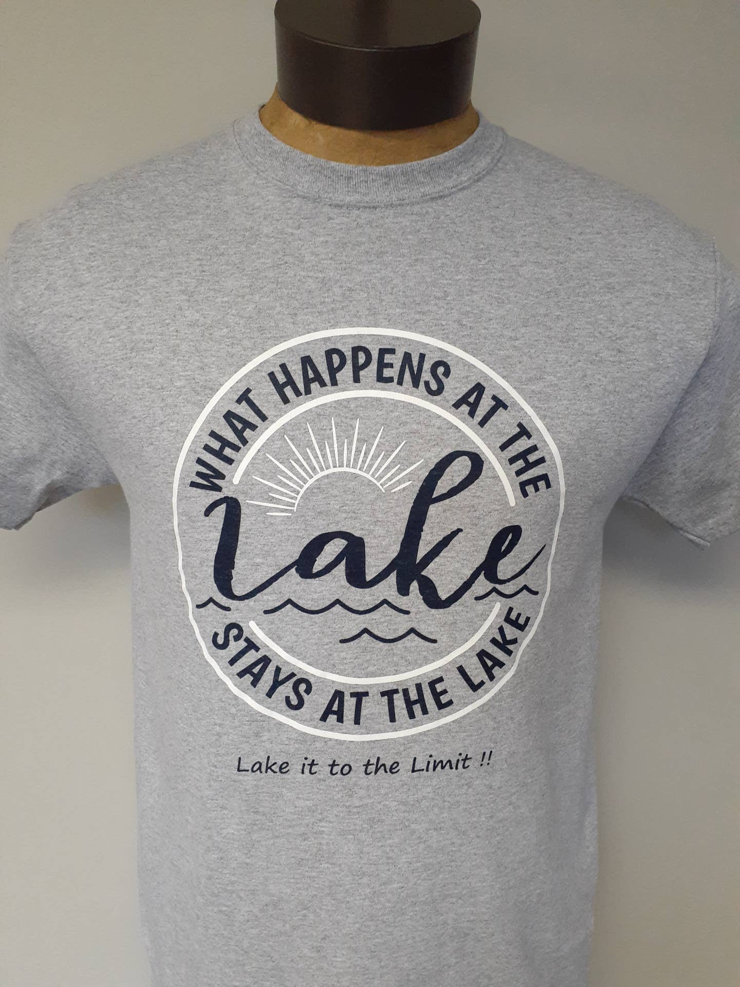 What Happens At the Lake Stays At the Lake Men's T-Shirt