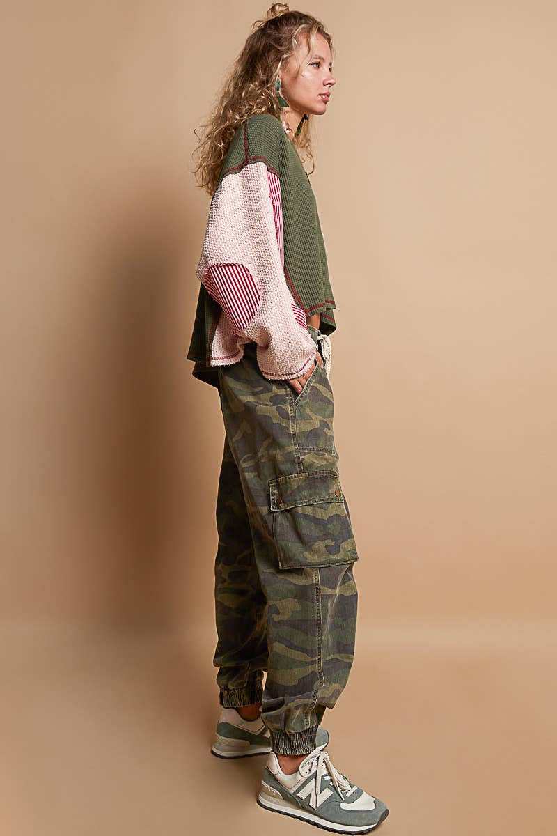 Whitney Camo Jogger