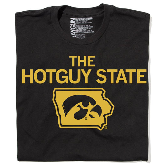 The Hotguy State Funny Iowa Hawkeyes Men's T-Shirt