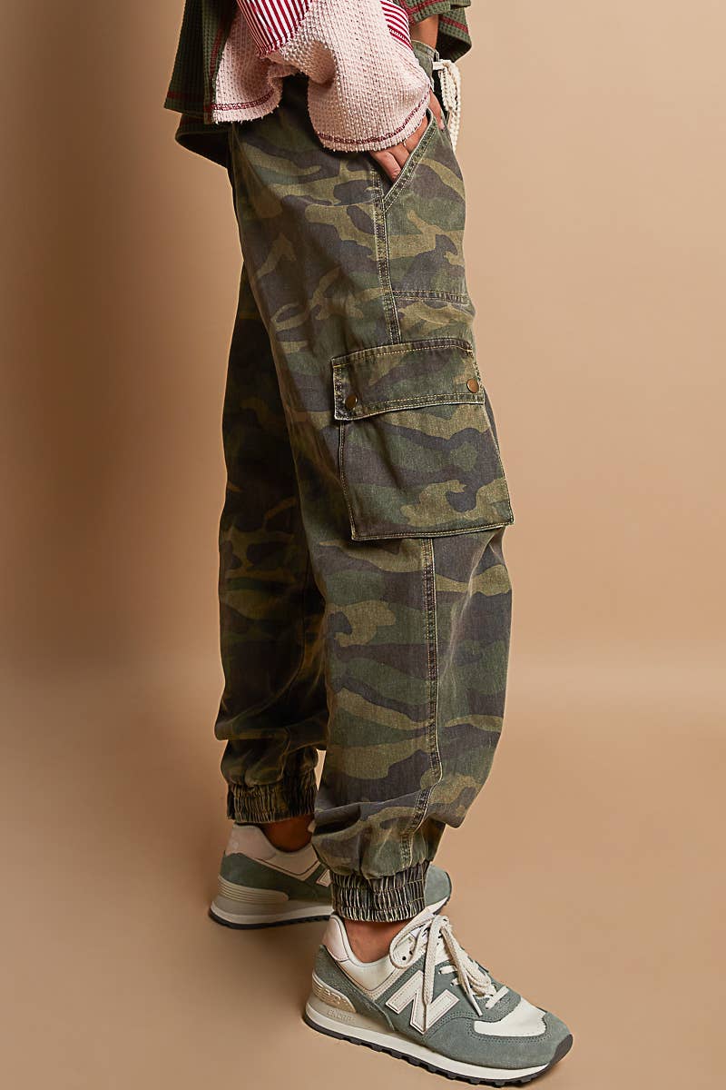 Whitney Camo Jogger