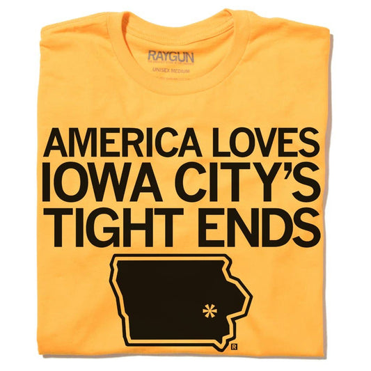 America Loves Iowa City's Tight Ends Graphic Unisex T-Shirt