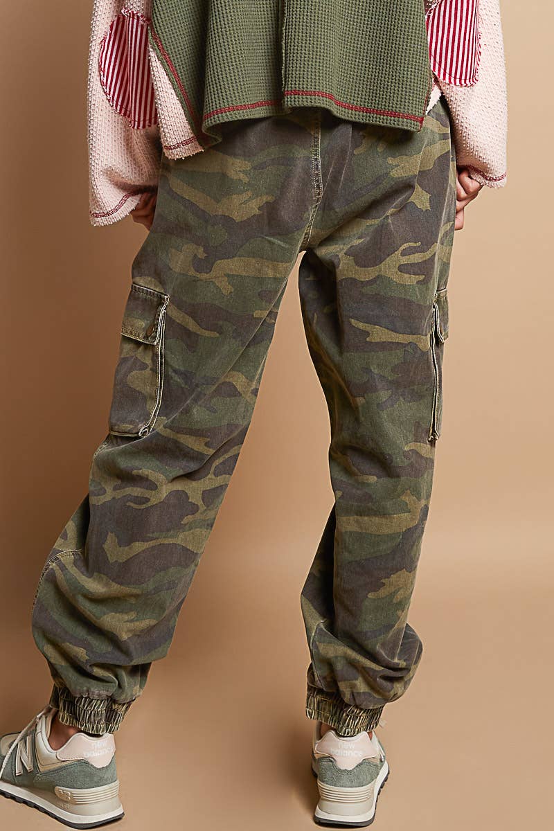 Whitney Camo Jogger