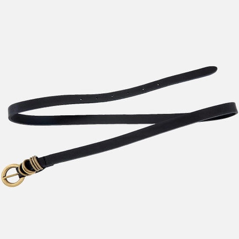 Alie Skinny Leather Belt