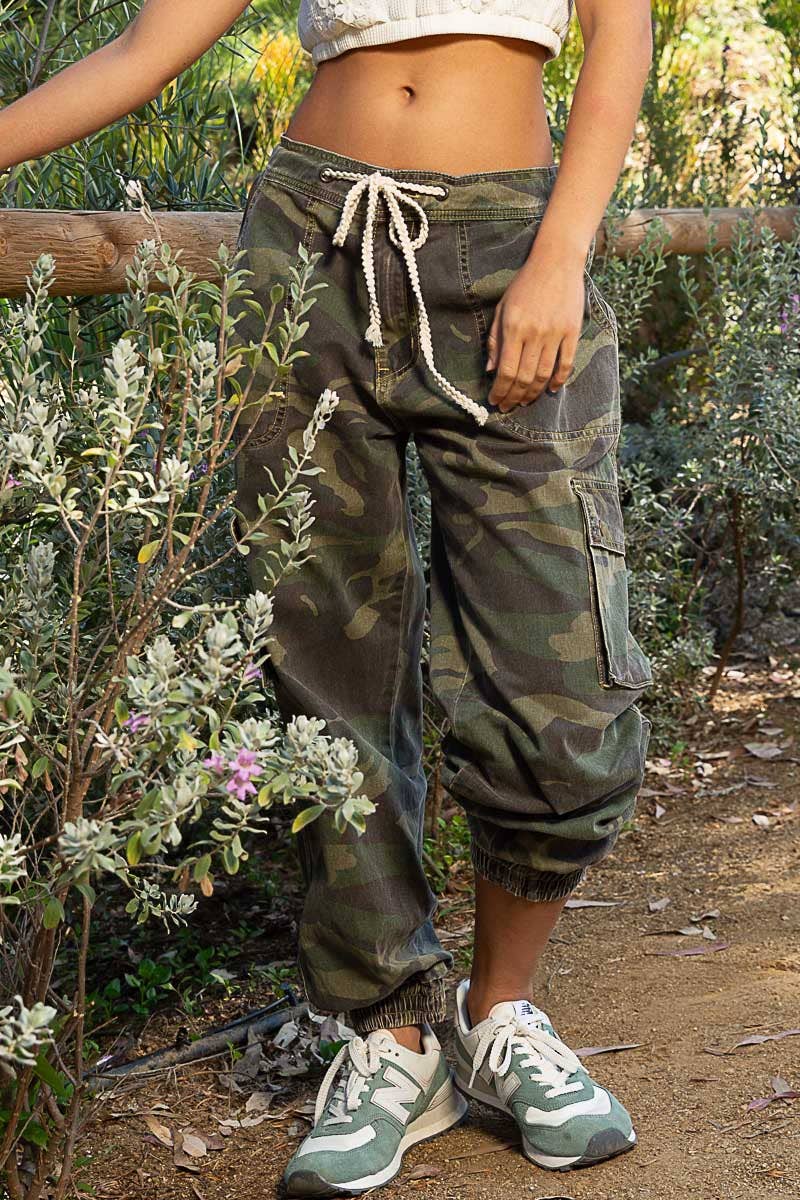 Whitney Camo Jogger