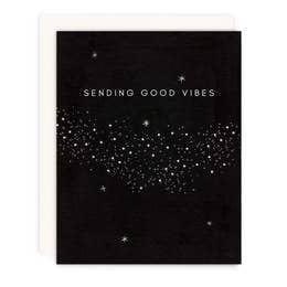 Sending Good Vibes Greeting Card