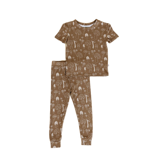 Blake Mushroom Bamboo Two-Piece Set for Toddlers