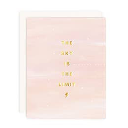 The Sky is the Limit Greeting Card