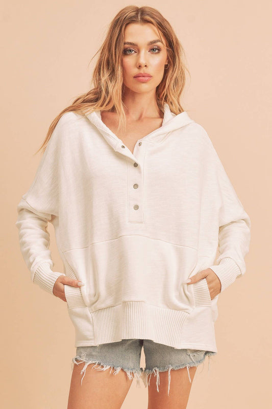 Vanessa Hoodie Pullover Top